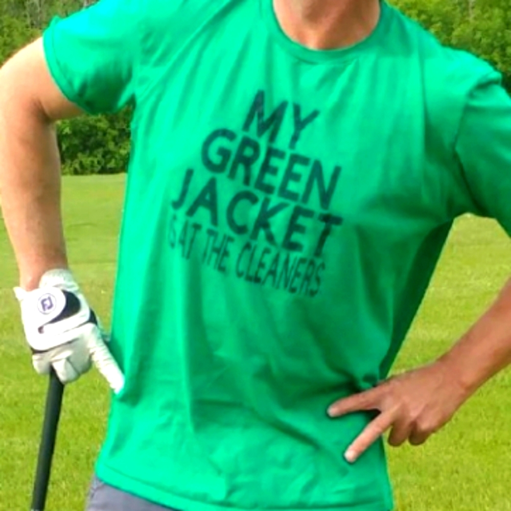 Mens Funny Golf Tee Shirt Handmade